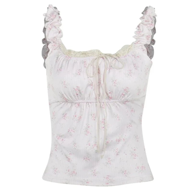 Chic Pink Coquette Top - Y2K Aesthetic Cute Crop Top for Stylish Outfits