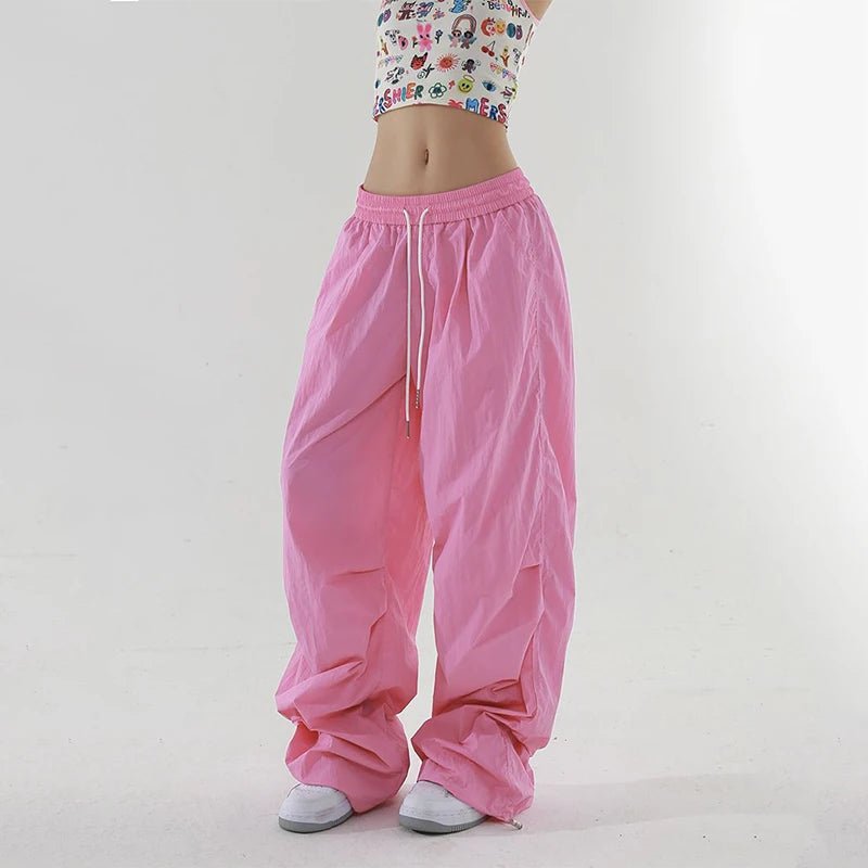 Chic Y2K Wide Leg Work Pants for Effortless Style and Comfort in Any Setting