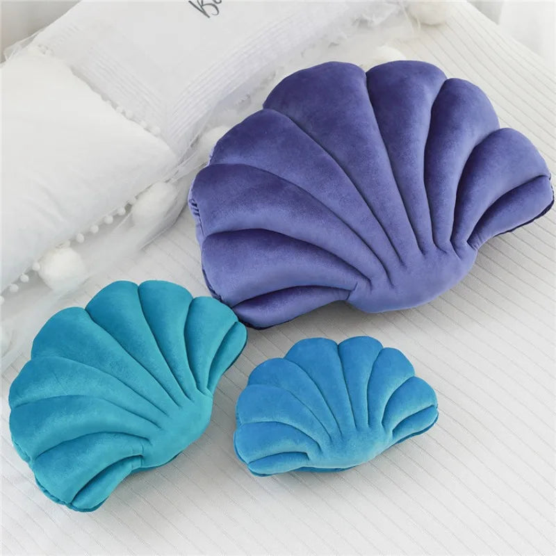 Coquette Aesthetic Plush Shell Pillow for Cozy Home Decor and Aesthetic Vibes