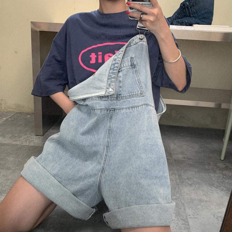 Cozy Y2K Denim Overalls for a Cute Grunge Aesthetic Look