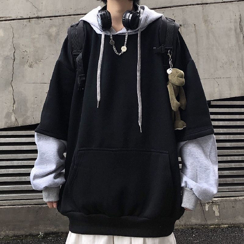 Cozy Y2K Hip Hop Hoodie for Comfy Street Style and Aesthetic Outfits