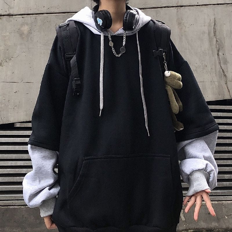 Cozy Y2K Hip Hop Hoodie for Comfy Street Style and Aesthetic Outfits