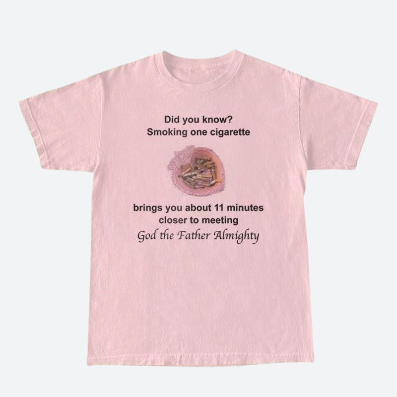 God The Father Almighty Y2K Graphic Tee - Vintage Aesthetic for Trendy Outfits