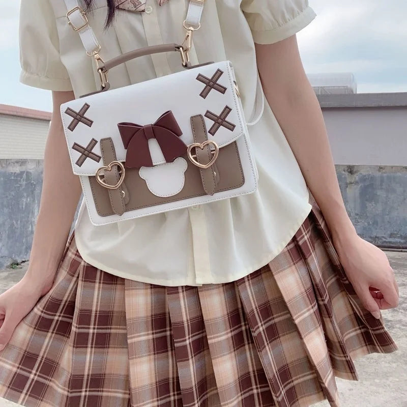 Harajuku Lolita Aesthetic Cute Handbag - Y2K Fashion Statement Accessory