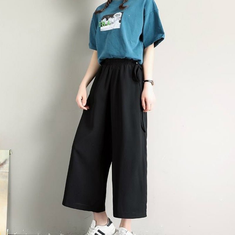 Harajuku Wide Leg Pants - Y2K Aesthetic Fashion for Trendy Outfits and Comfy Style