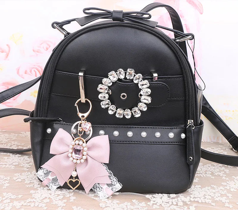 Japanese Handmade Lolita Keychain - Y2K Aesthetic Accessory for Coquette Style Lovers