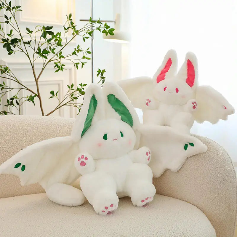 Kawaii Bat Plush Toy - Adorable Soft Toy for Cozy Aesthetic Decor and Cute Collectibles