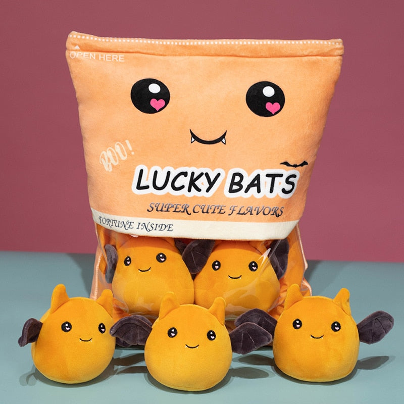 Kawaii Bat Plush Toys - Adorable Soft Bat Stuffed Animals for Cute Aesthetic Decor