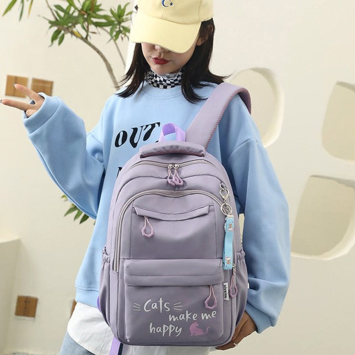 Kawaii Cat Backpack: Adorable Japanese Style for Cute Aesthetic Lovers