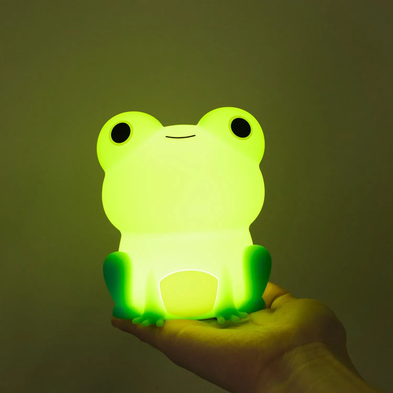 Kawaii Frog Night Lamp - Adorable Aesthetic Lighting for Cozy Rooms and Cute Decor