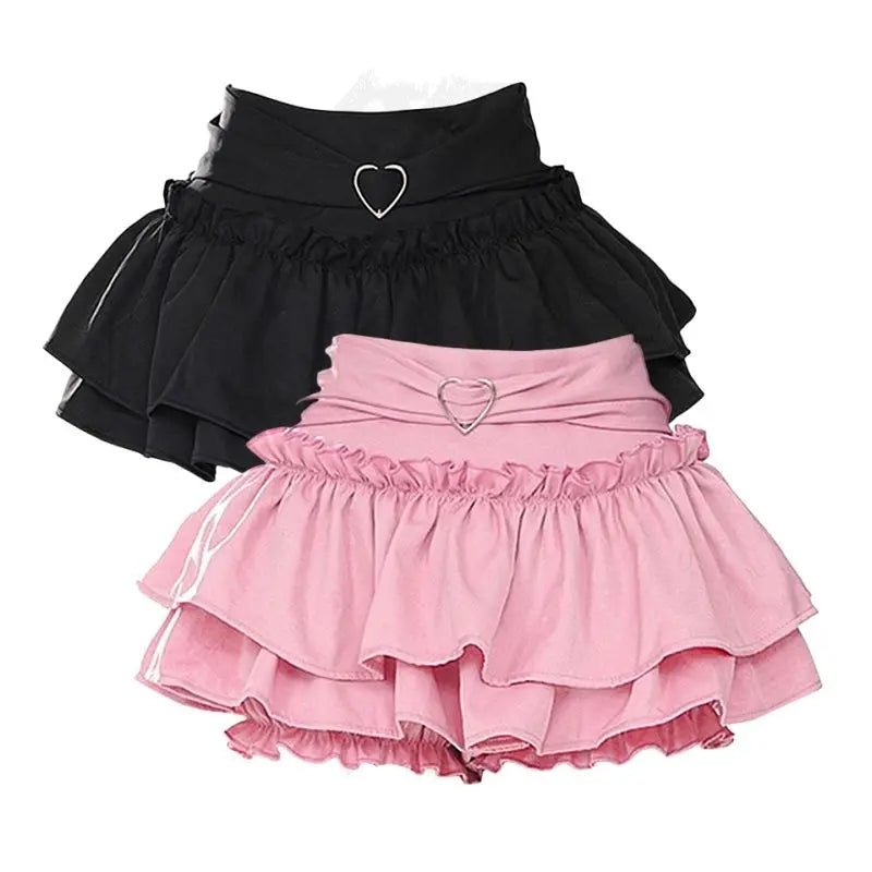 Kawaii Japanese Mini Skirt - Adorable Y2K Aesthetic Skirt for Cute Outfits and Fashion