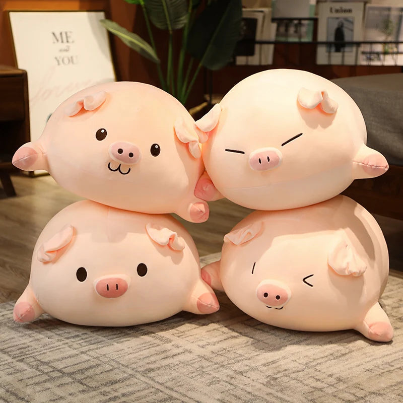 Kawaii Squishy Pig Plush Toy - Adorable Stress Relief for Cute Aesthetic Lovers