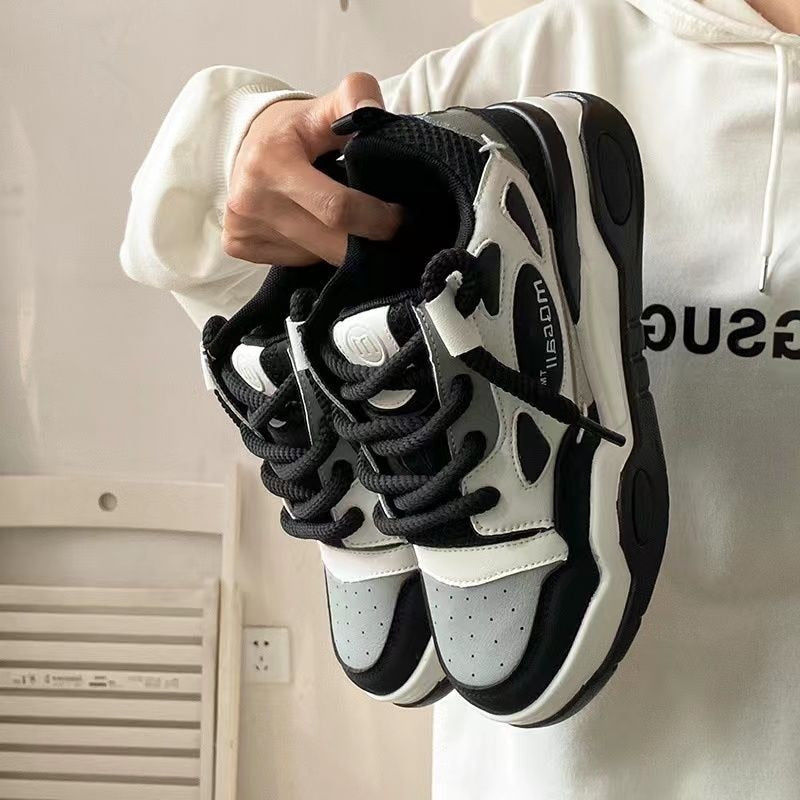 Korean Aesthetic Platform Sneakers for Y2K Fashion and Coquette Style Outfits