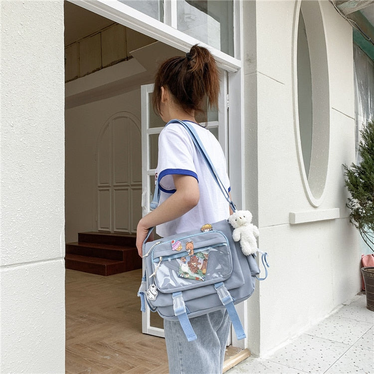 Korean Preppy Aesthetic Bag - Trendy Y2K Fashion Accessory for Chic Outfits