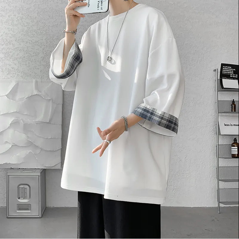 Korean Style Oversized T-Shirt in Y2K Aesthetic - Comfy and Trendy for Everyday Wear