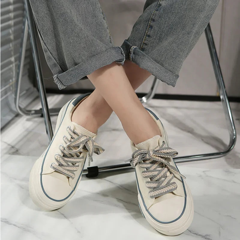 Korean Ulzzang Y2K Cute Sneakers for Aesthetic Outfits and Coquette Style