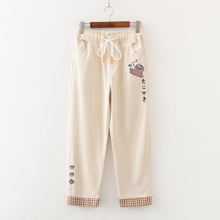 Korean Y2K Casual Pants for Trendy Aesthetic Outfits and Comfy Everyday Wear