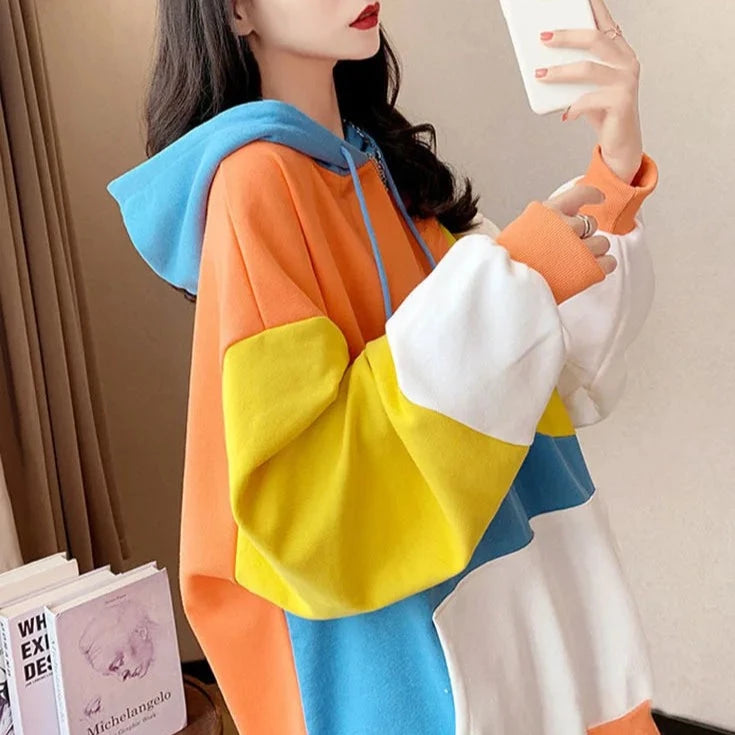 Korean Y2K Cozy Hoodie - Cute Pastel Aesthetic for Comfy and Stylish Outfits