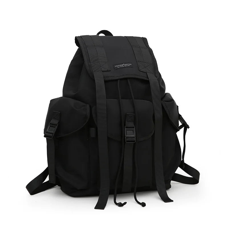 Midnight Y2K Urban Utility Backpack for Aesthetic Outfits and Everyday Essentials