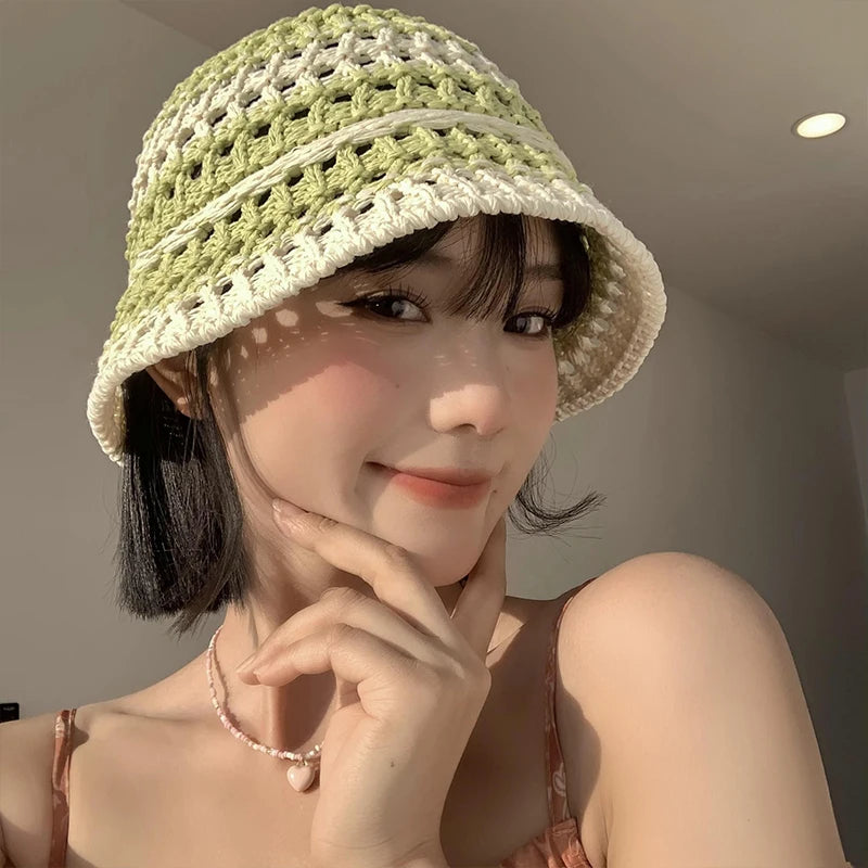 Soft Girl Aesthetic Summer Bucket Hat - Trendy Y2K Fashion Accessory for Cute Outfits