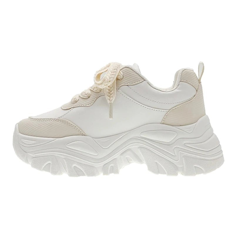 Trendy Chunky Running Sneakers for Y2K Aesthetic and Grunge Style Outfits