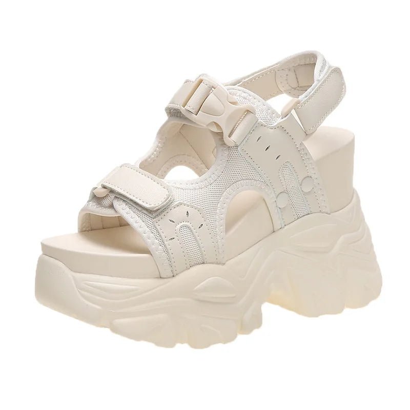 Trendy Y2K Comfort Wedge Sandals for Coquette and Grunge Aesthetic Outfits