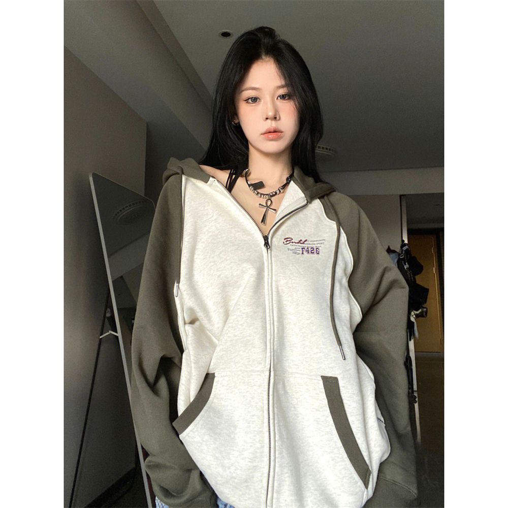 Vintage Y2K Harajuku Hoodie - Cute Aesthetic Layering for Coquette and Grunge Styles