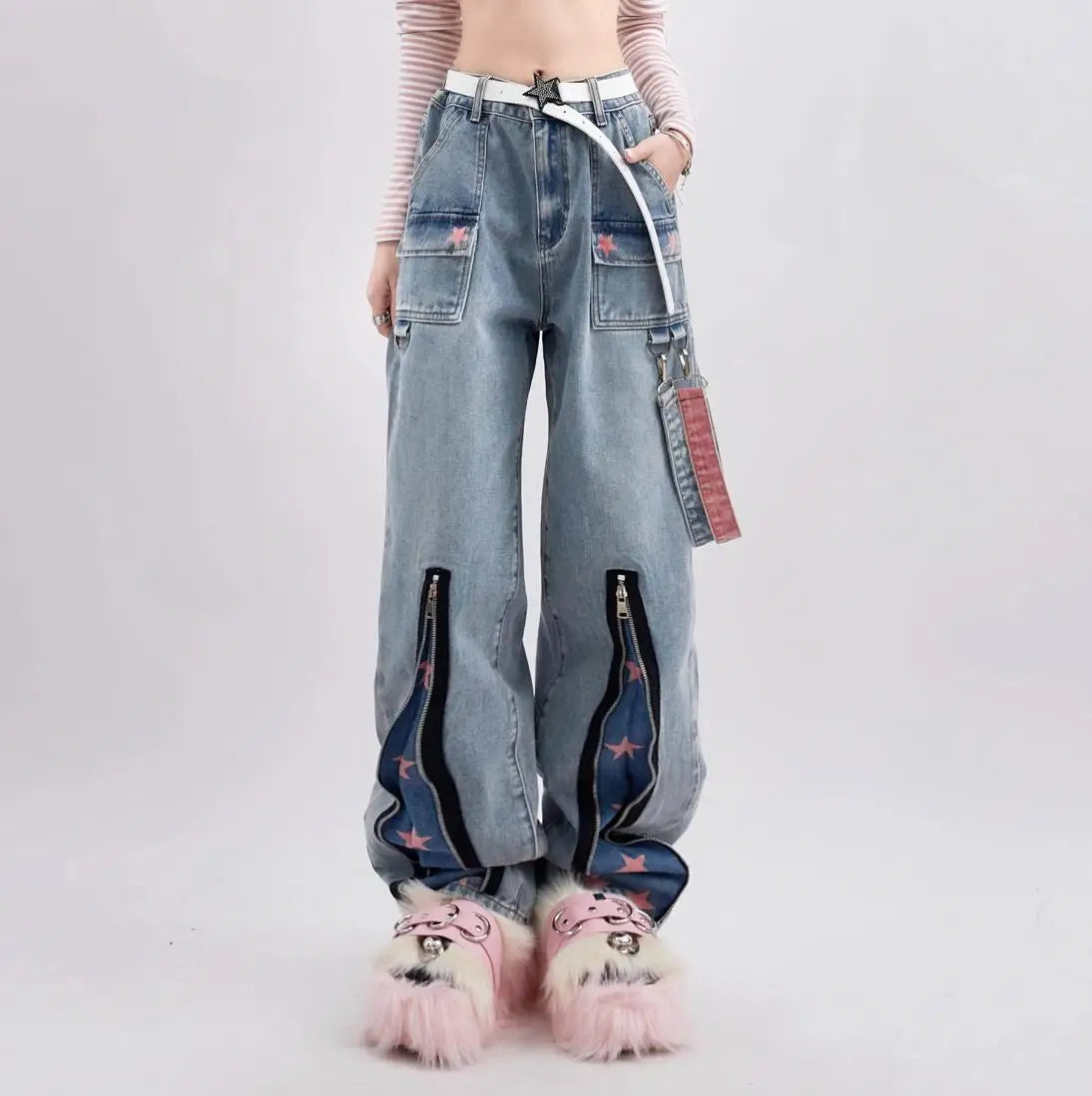 Vintage Y2K Jeans: Retro Aesthetic Denim for Trendy Y2K Fashion Lovers