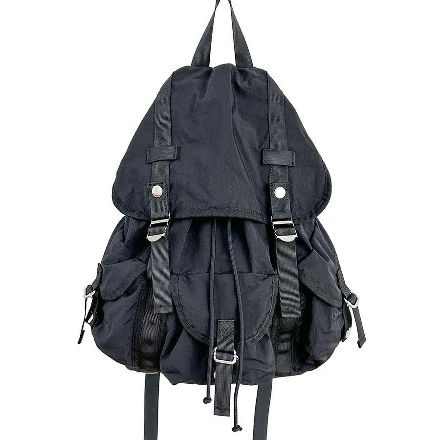 Y2K Aesthetic Urban Explorer Utility Backpack for Trendy Outfits and Everyday Adventures