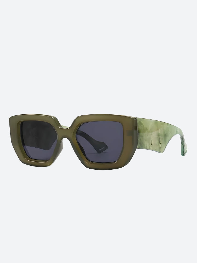 Y2K Fashion Casualcore Oversized Square Sunglasses for Trendy Aesthetic Looks