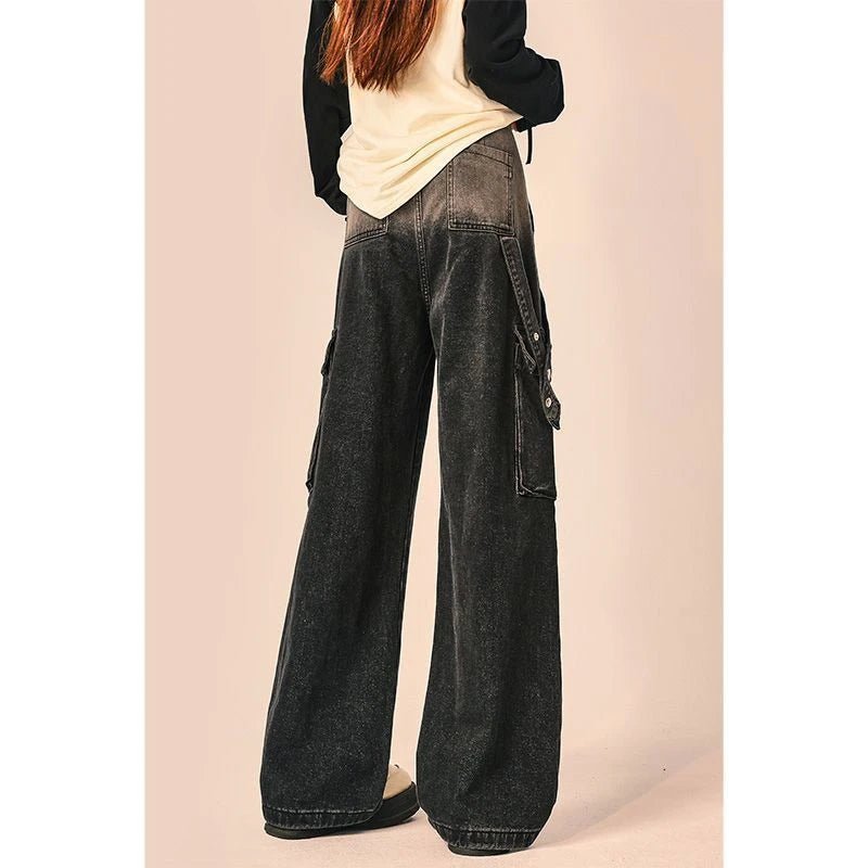 Y2K Grunge Utility Baggy Pants for Edgy Aesthetic Outfits and Comfy Street Style