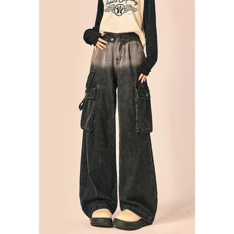 Y2K Grunge Utility Baggy Pants for Edgy Aesthetic Outfits and Comfy Street Style