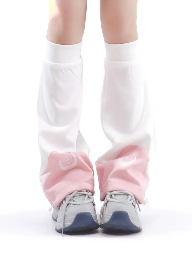 Y2K Kawaii Leg Warmers for Cozy Aesthetic Outfits and Retro Fashion Styles