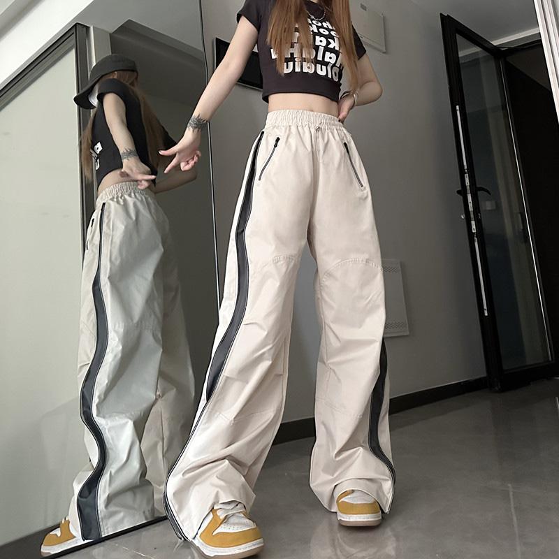 Y2K Techwear Streetwear Cargo Sweatpants for Aesthetic Outfits and Comfy Style