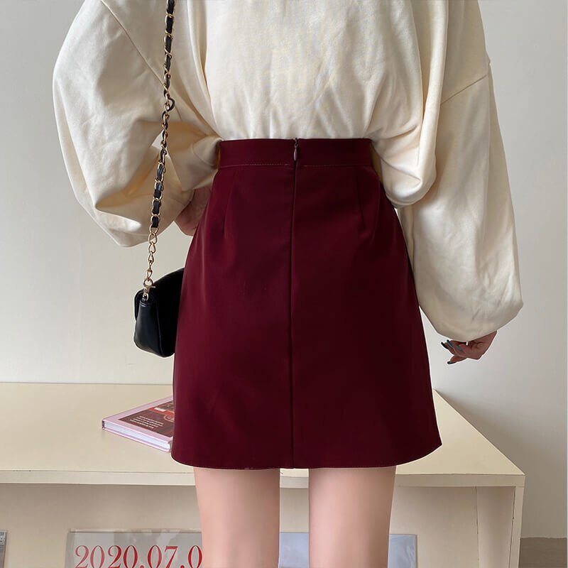 Y2K Vintage Mini Skirt - Retro Aesthetic Cargo Skirt for Trendy Outfits